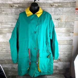 Vintage Eddie Bauer cross color jacket